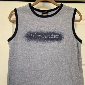 Harley Davidson Sleeveless T-shirt